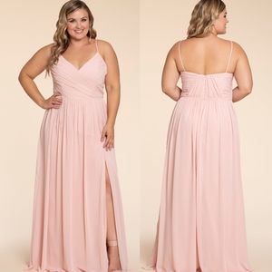 Hayley Paige 5951 Rose bridesmaid dress size 18